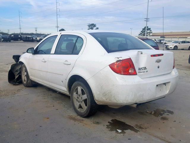 1G1AF5F52A7183079 - 2010 CHEVROLET COBALT 2LT WHITE photo 3