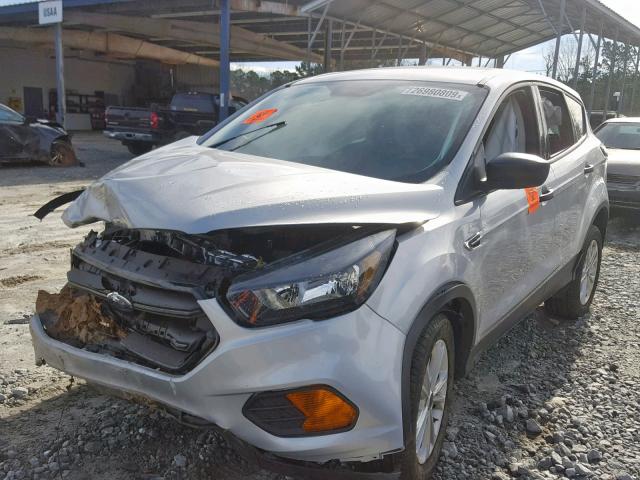 1FMCU0F76JUA06798 - 2018 FORD ESCAPE S GRAY photo 2