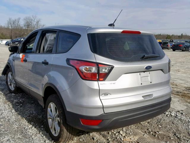 1FMCU0F76JUA06798 - 2018 FORD ESCAPE S GRAY photo 3