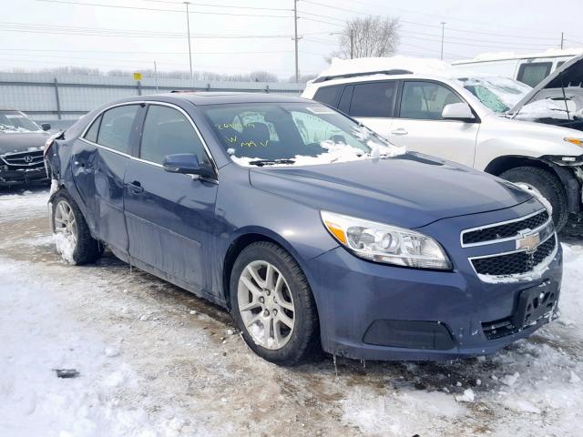 1G11C5SA6DF202447 - 2013 CHEVROLET MALIBU 1LT BLUE photo 1