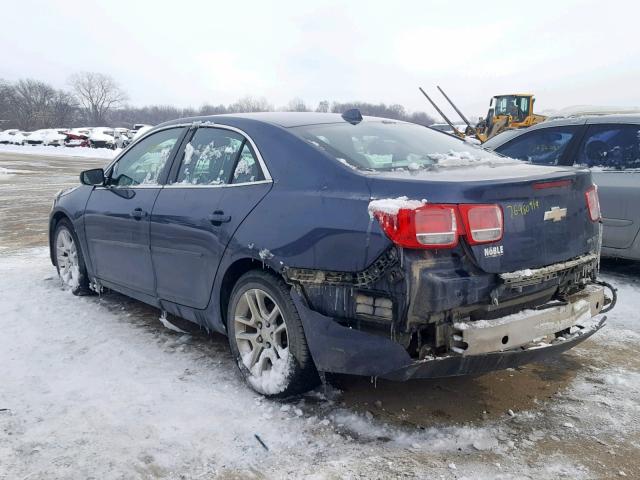 1G11C5SA6DF202447 - 2013 CHEVROLET MALIBU 1LT BLUE photo 3