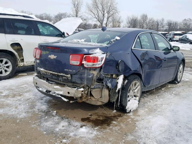 1G11C5SA6DF202447 - 2013 CHEVROLET MALIBU 1LT BLUE photo 4