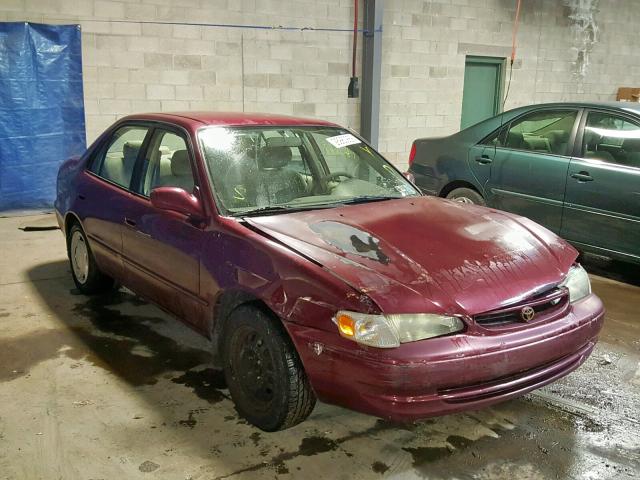 2T1BR18E9WC085276 - 1998 TOYOTA COROLLA VE BURGUNDY photo 1