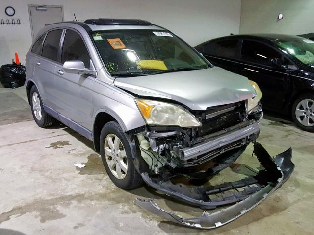 JHLRE38798C032776 - 2008 HONDA CR-V EXL SILVER photo 1