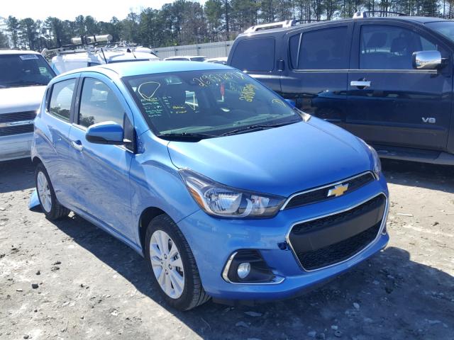 KL8CF6SA1JC437695 - 2018 CHEVROLET SPARK 2LT BLUE photo 1