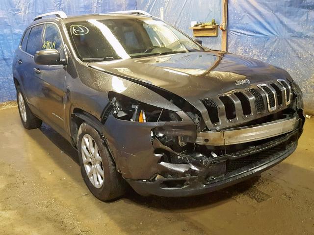 1C4PJMCB0FW664174 - 2015 JEEP CHEROKEE L GRAY photo 1