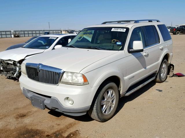 5LMEU88H34ZJ44395 - 2004 LINCOLN AVIATOR 白色 照片 2