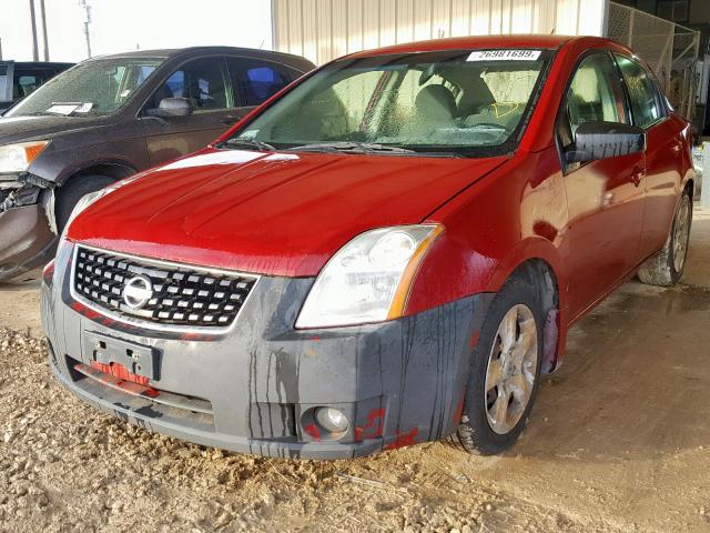 3N1AB61E49L608926 - 2009 NISSAN SENTRA 2.0 RED photo 2