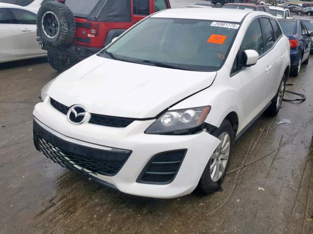 JM3ER2A5XB0394201 - 2011 MAZDA CX-7 WHITE photo 2