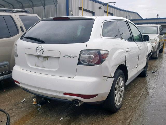 JM3ER2A5XB0394201 - 2011 MAZDA CX-7 WHITE photo 4