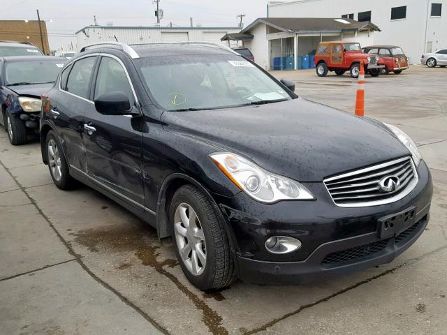 JN1AJ0HP9AM700082 - 2010 INFINITI EX35 BASE BLACK photo 1
