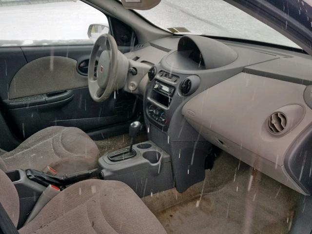 1G8AG52F43Z193651 - 2003 SATURN ION LEVEL BLACK photo 5