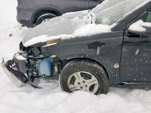 1G8AG52F43Z193651 - 2003 SATURN ION LEVEL BLACK photo 9