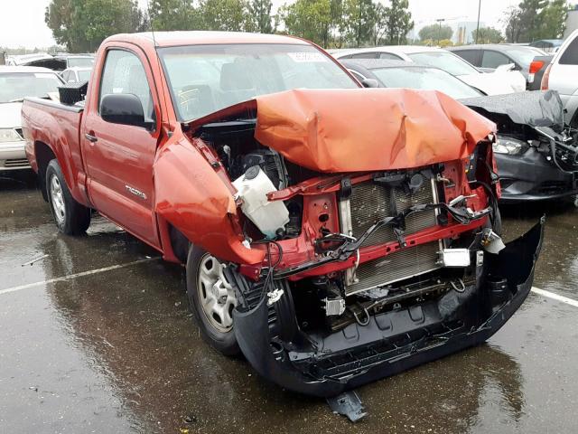 5TENX22N78Z495525 - 2008 TOYOTA TACOMA RED photo 1