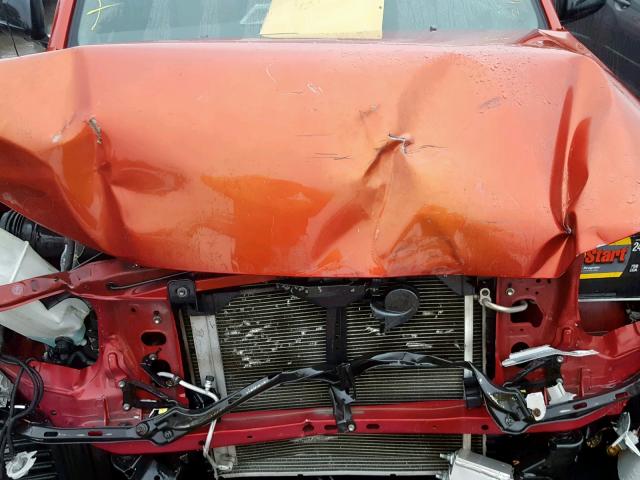 5TENX22N78Z495525 - 2008 TOYOTA TACOMA RED photo 7