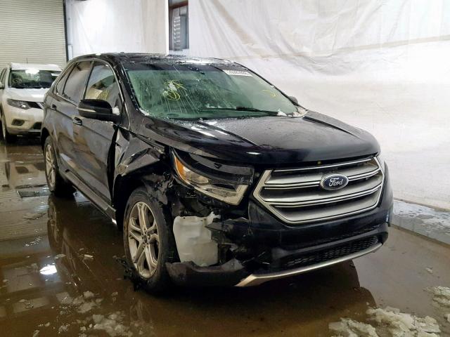 2FMPK3K89GBB12166 - 2016 FORD EDGE TITAN BLACK photo 1