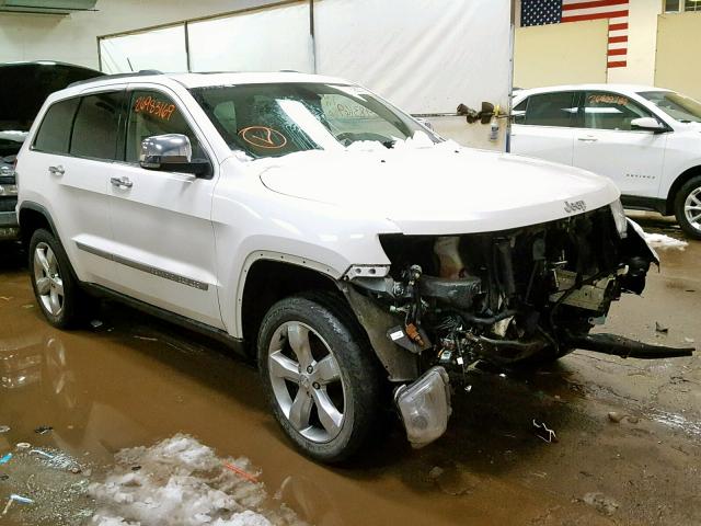 1J4RR6GG9BC526724 - 2011 JEEP GRAND CHER WHITE photo 1