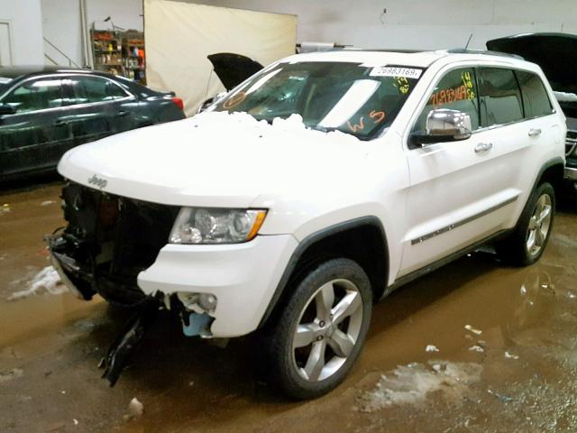 1J4RR6GG9BC526724 - 2011 JEEP GRAND CHER WHITE photo 2