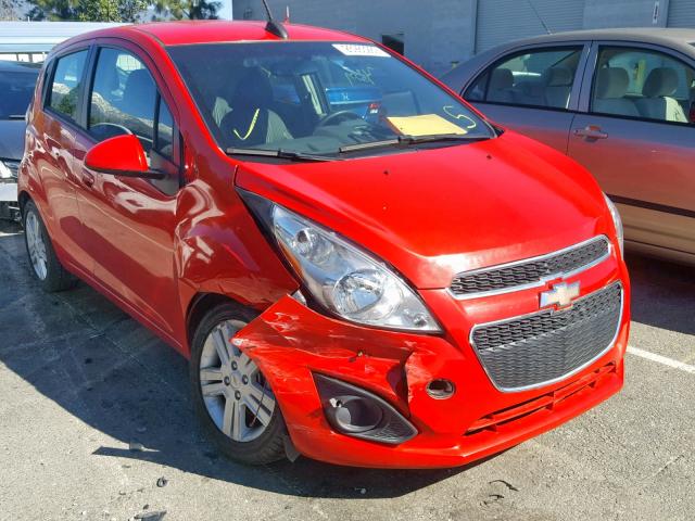 KL8CB6S94FC737658 - 2015 CHEVROLET SPARK LS RED photo 1