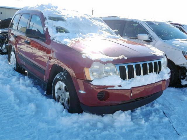 1J4GR48K85C689707 - 2005 JEEP GRAND CHER RED photo 1