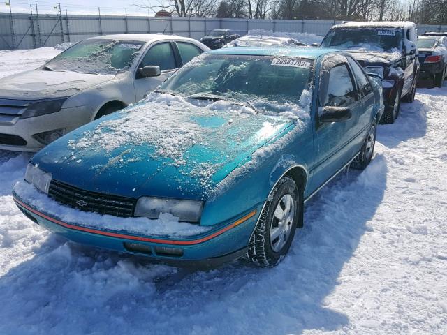 1G1LV15M9RY231633 - 1994 CHEVROLET BERETTA TEAL photo 2