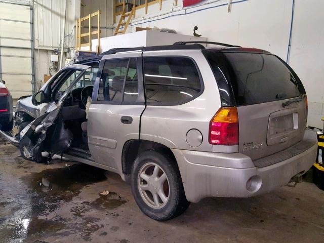 1GKDT13S242377908 - 2004 GMC ENVOY SILVER photo 3