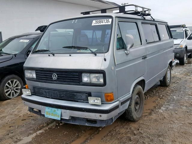 WV2YB0251HH069543 - 1987 VOLKSWAGEN VANAGON BU SILVER photo 2