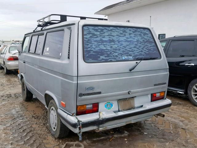 WV2YB0251HH069543 - 1987 VOLKSWAGEN VANAGON BU SILVER photo 3