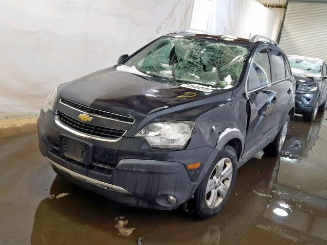 3GNAL2EK3DS633406 - 2013 CHEVROLET CAPTIVA LS 黑色 照片 2