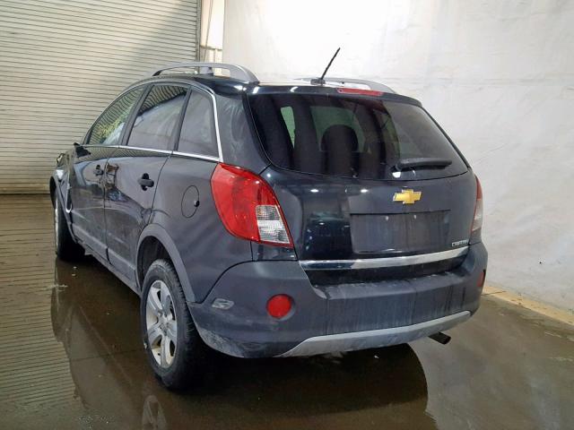 3GNAL2EK3DS633406 - 2013 CHEVROLET CAPTIVA LS 黑色 照片 3
