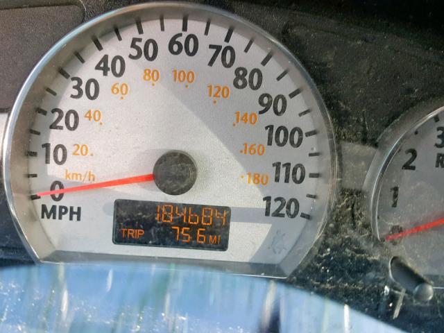 1G8AW15B17Z166434 - 2007 SATURN ION LEVEL RED photo 8