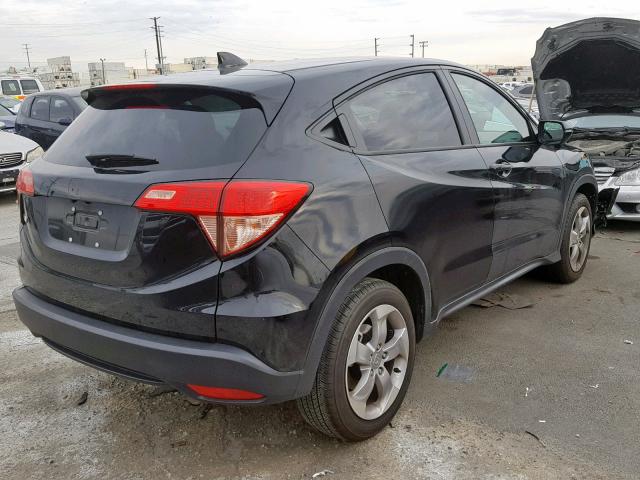 3CZRU5H57HG705629 - 2017 HONDA HR-V EX BLACK photo 4