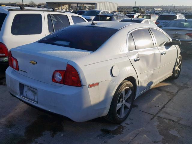 1G1ZC5EU4CF124970 - 2012 CHEVROLET MALIBU 1LT თეთრი ფოტო 4