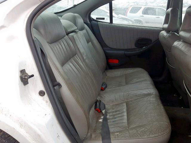 1G2WP52K81F217011 - 2001 PONTIAC GRAND PRIX WHITE photo 6