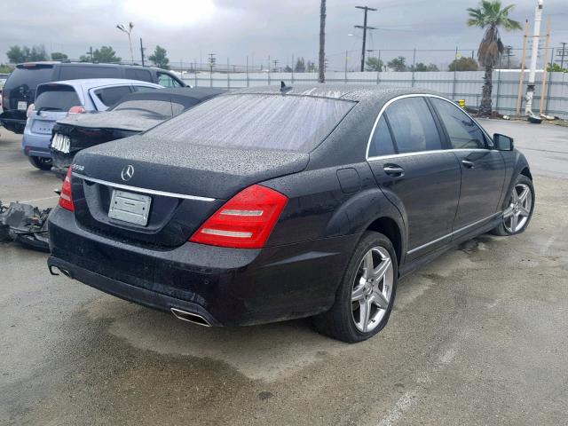 WDDNG7BB4AA317886 - 2010 MERCEDES-BENZ S 550 BLACK photo 4