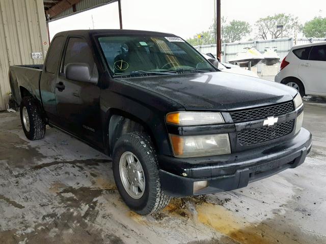 1GCCS198158285855 - 2005 CHEVROLET COLORADO BLACK photo 1