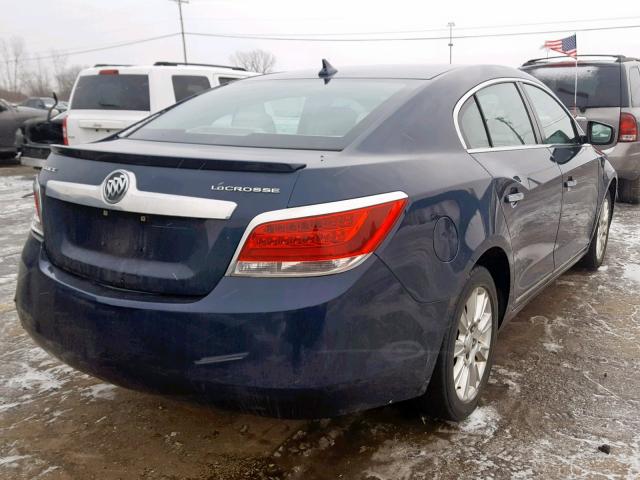 1G4GA5EC4BF203108 - 2011 BUICK LACROSSE C BLUE photo 4