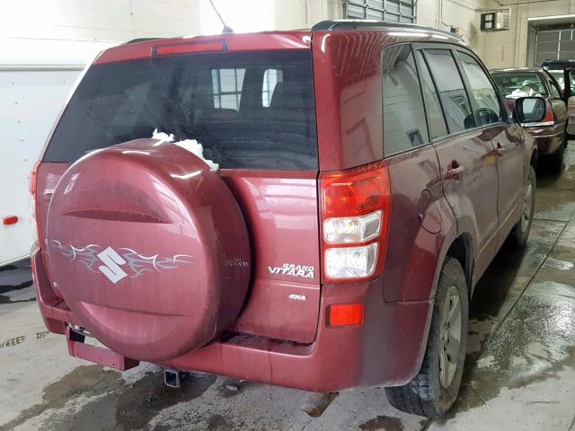 JS3TD943464100356 - 2006 SUZUKI GRAND VITA MAROON photo 4