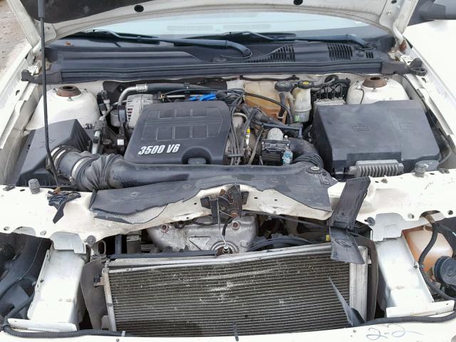 1G1ZT52855F301956 - 2005 CHEVROLET MALIBU LS WHITE photo 7