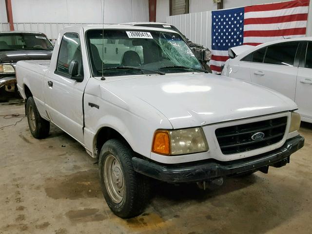 1FTYR10D23PB15115 - 2003 FORD RANGER WHITE photo 1