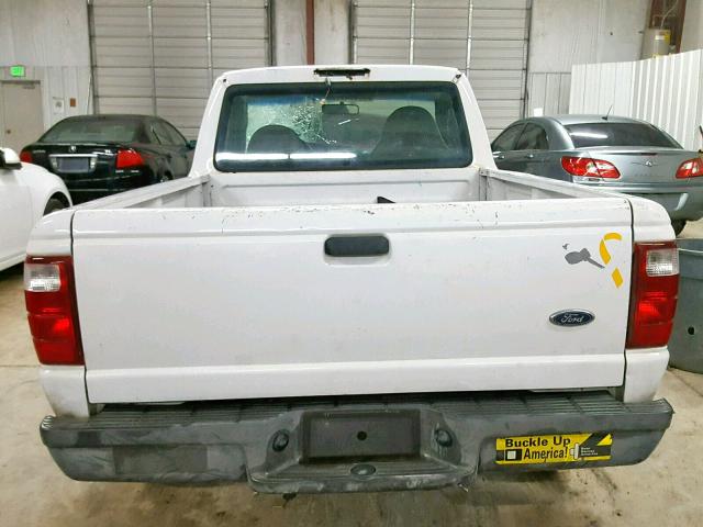 1FTYR10D23PB15115 - 2003 FORD RANGER WHITE photo 9