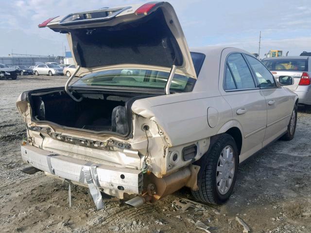 1LNHM86S93Y702141 - 2003 LINCOLN LS CREAM photo 4