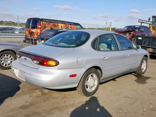 1FALP52U1TA243049 - 1996 FORD TAURUS GL SILVER photo 4