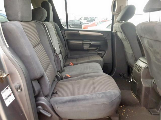 5N1AA0ND0DN605069 - 2013 NISSAN ARMADA SV SILVER photo 6