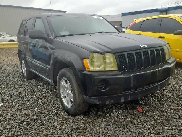 1J8GS48K67C641175 - 2007 JEEP GRAND CHER BLACK photo 1