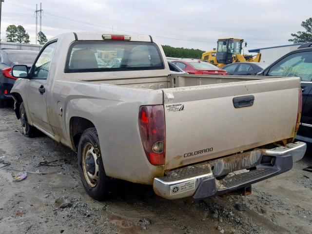 1GCCS148858176588 - 2005 CHEVROLET COLORADO SILVER photo 3