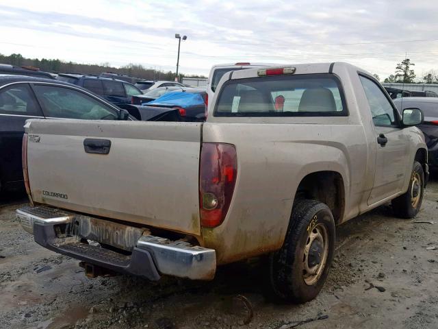 1GCCS148858176588 - 2005 CHEVROLET COLORADO SILVER photo 4