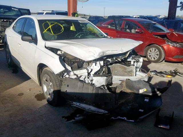 1G11B5SL0FF195969 - 2015 CHEVROLET MALIBU LS WHITE photo 1
