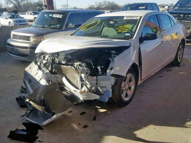 1G11B5SL0FF195969 - 2015 CHEVROLET MALIBU LS WHITE photo 2