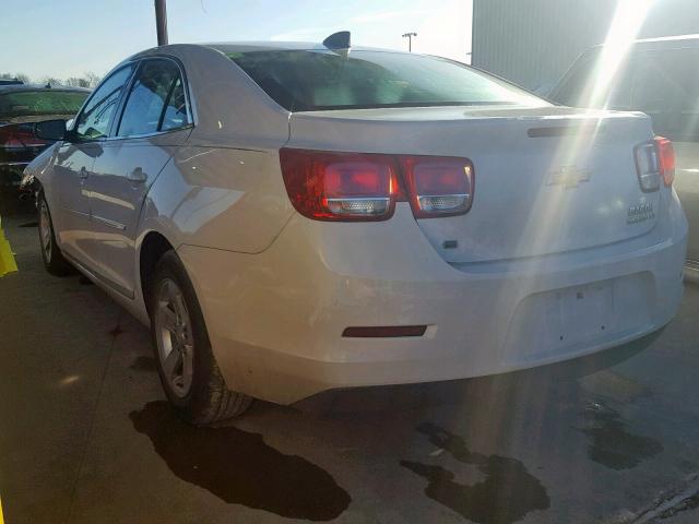 1G11B5SL0FF195969 - 2015 CHEVROLET MALIBU LS WHITE photo 3